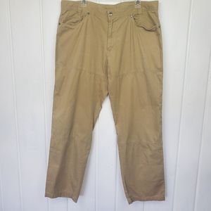 Columbia Men's 40W Omni-Shade Sun Protection Outdoor Lightweight Khaki Pants